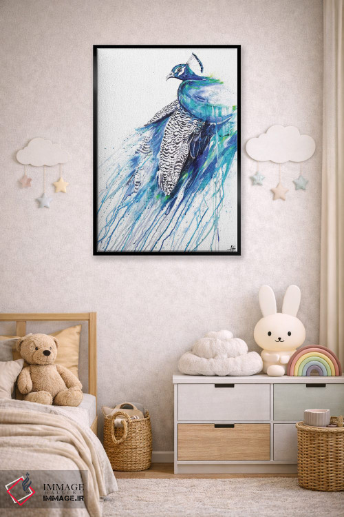 تابلو دکوراتیو نرگس اثر مارک آلانته - D6B