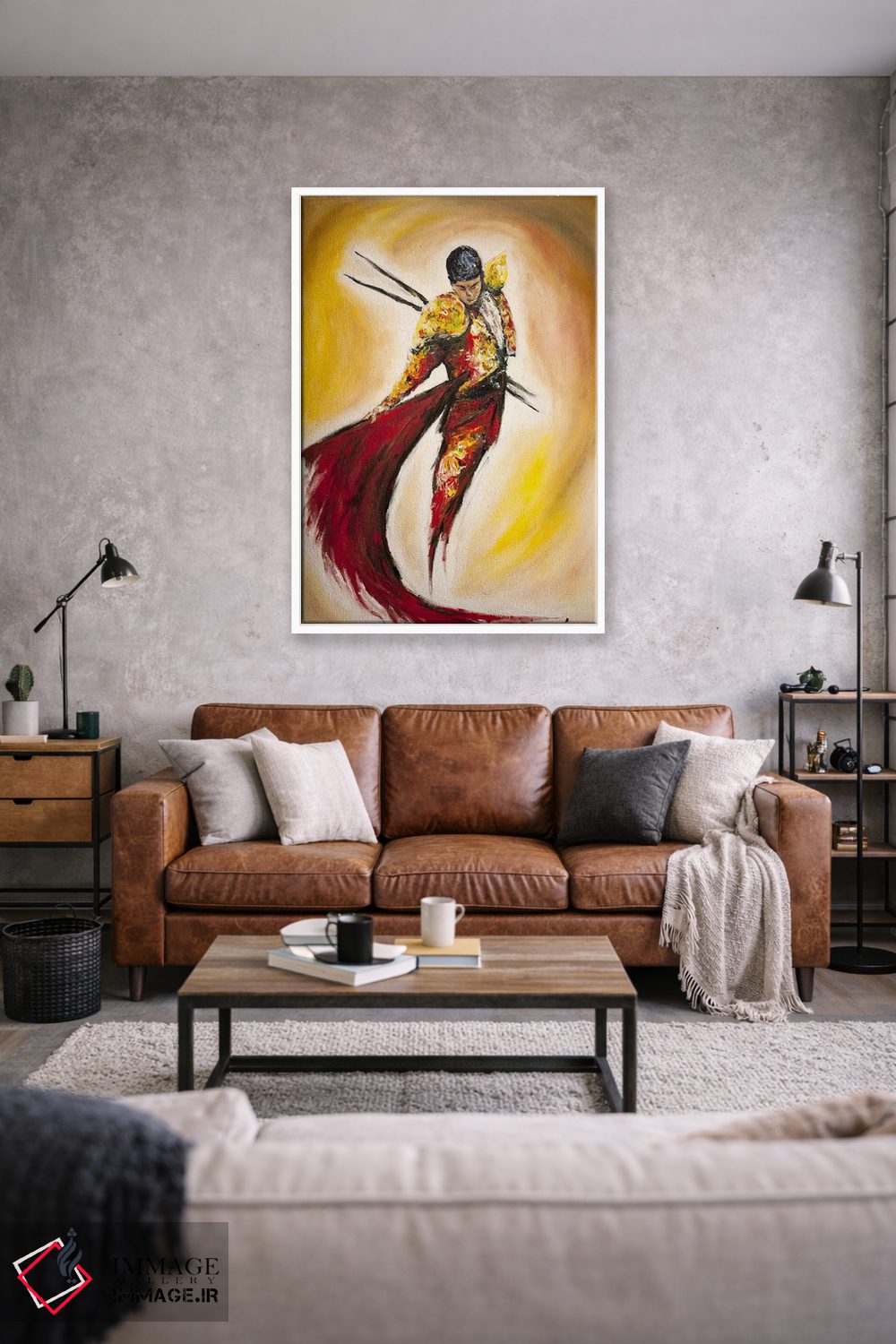 تابلو دکوراتیو ماتادور اثر مارک آلانته - D1W