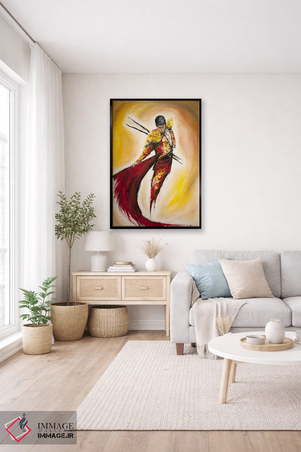 تابلو دکوراتیو ماتادور اثر مارک آلانته - D4B