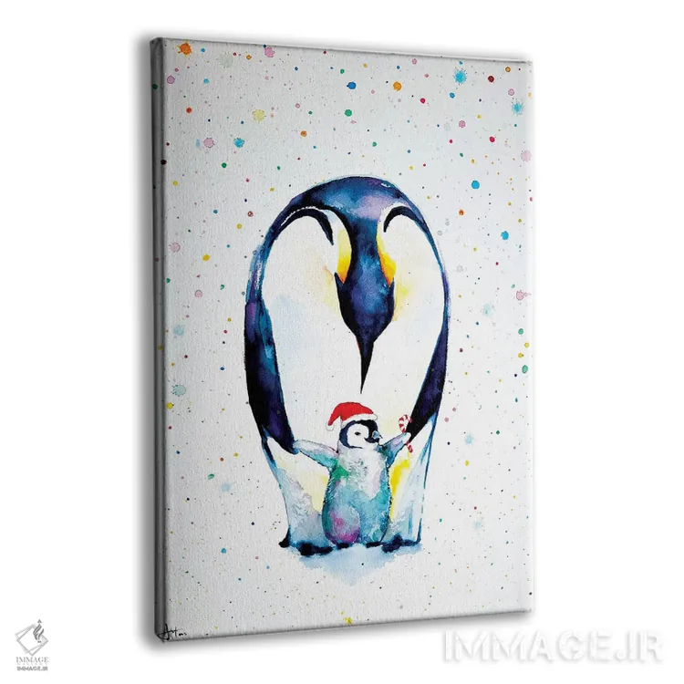 تابلو دکوراتیو گام های کوچک اثر مارک آلانته - نمای پرسپکتیو محصول