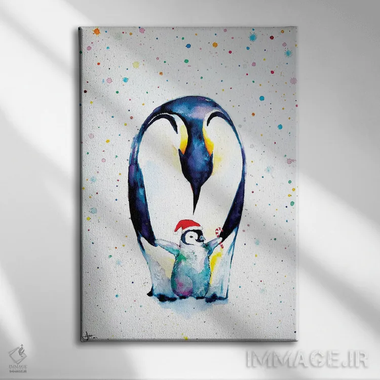 تابلو دکوراتیو گام های کوچک اثر مارک آلانته - نمای روبهرو روی دیوار