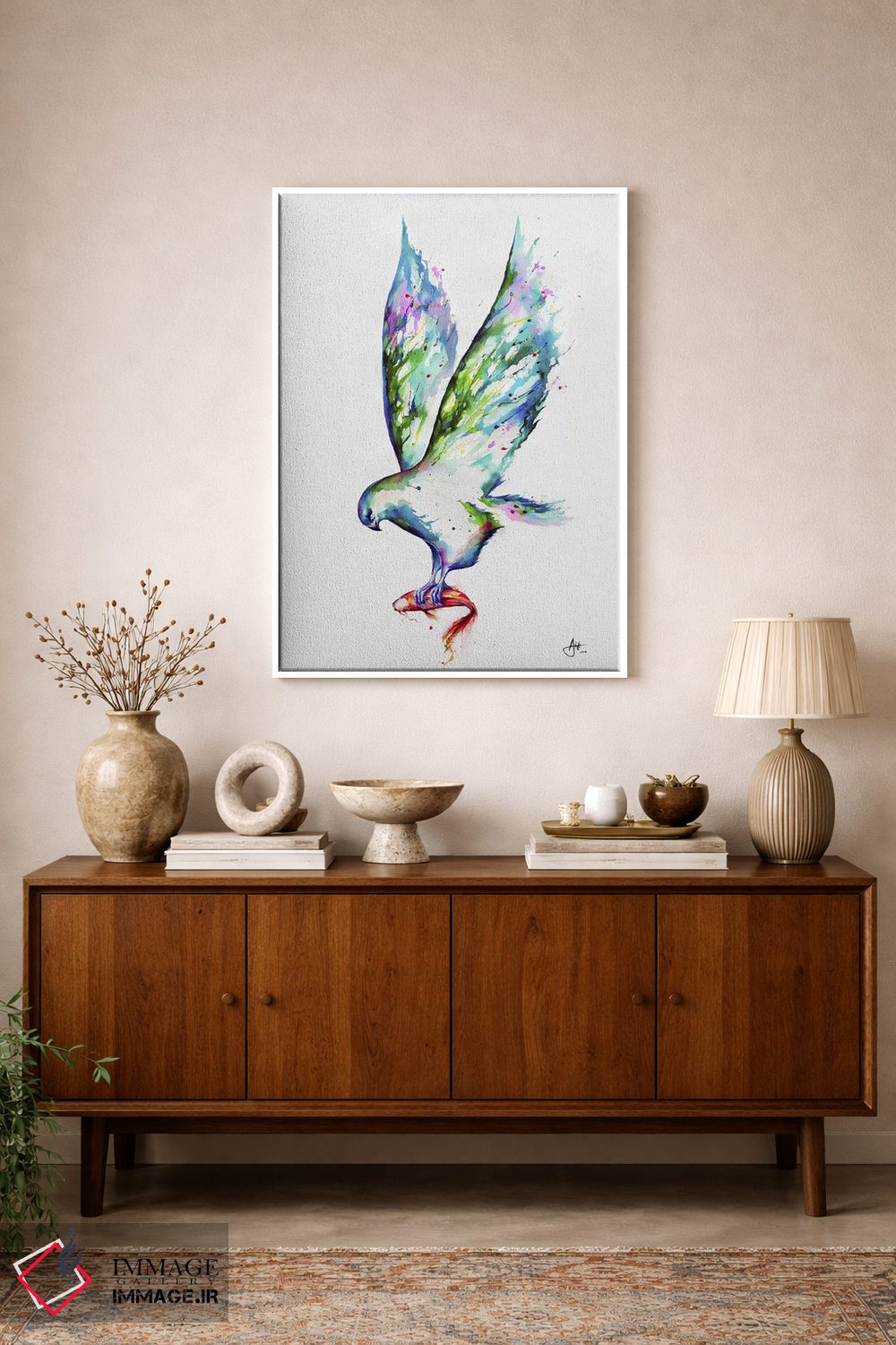 تابلو دکوراتیو میداس اثر مارک آلانته - D1W