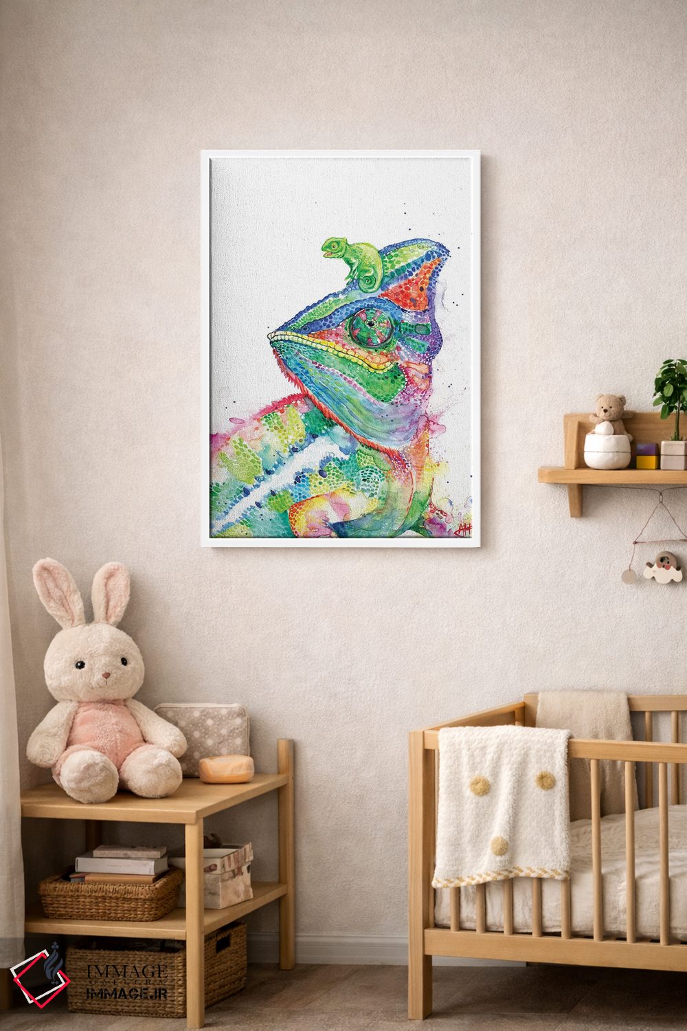 تابلو دکوراتیو دسته ای آفتاب پرست اثر مارک آلانته - D3W