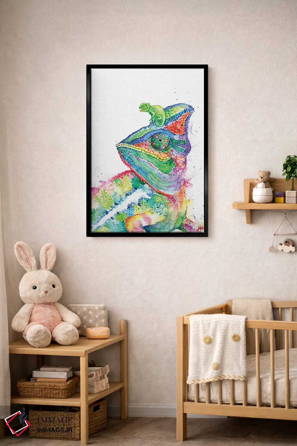 تابلو دکوراتیو دسته ای آفتاب پرست اثر مارک آلانته - D6B