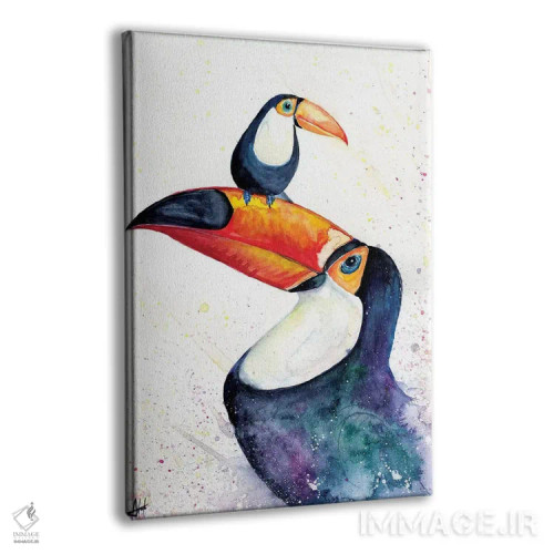 تابلو دکوراتیو توکان هم می تواند این بازی را انجام دهد اثر مارک آلانته - نمای پرسپکتیو محصول