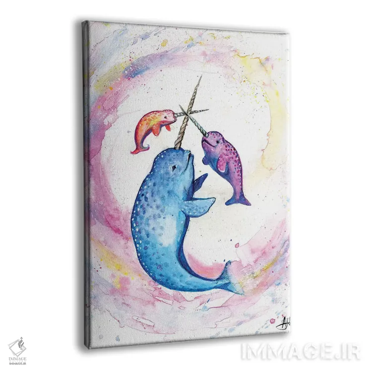 تابلو دکوراتیو سه تفنگدار اثر مارک آلانته - نمای پرسپکتیو محصول