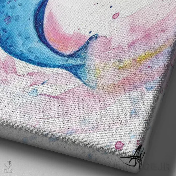 تابلو دکوراتیو سه تفنگدار اثر مارک آلانته - نمای نزدیک بافت بوم