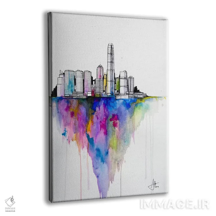 تابلو دکوراتیو تک سنگ ۲ اثر مارک آلانته - نمای پرسپکتیو محصول