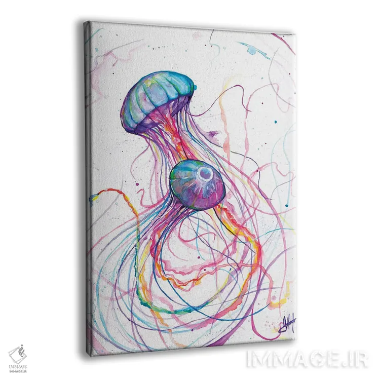 تابلو دکوراتیو خیلی حسودی اثر مارک آلانته - نمای پرسپکتیو محصول