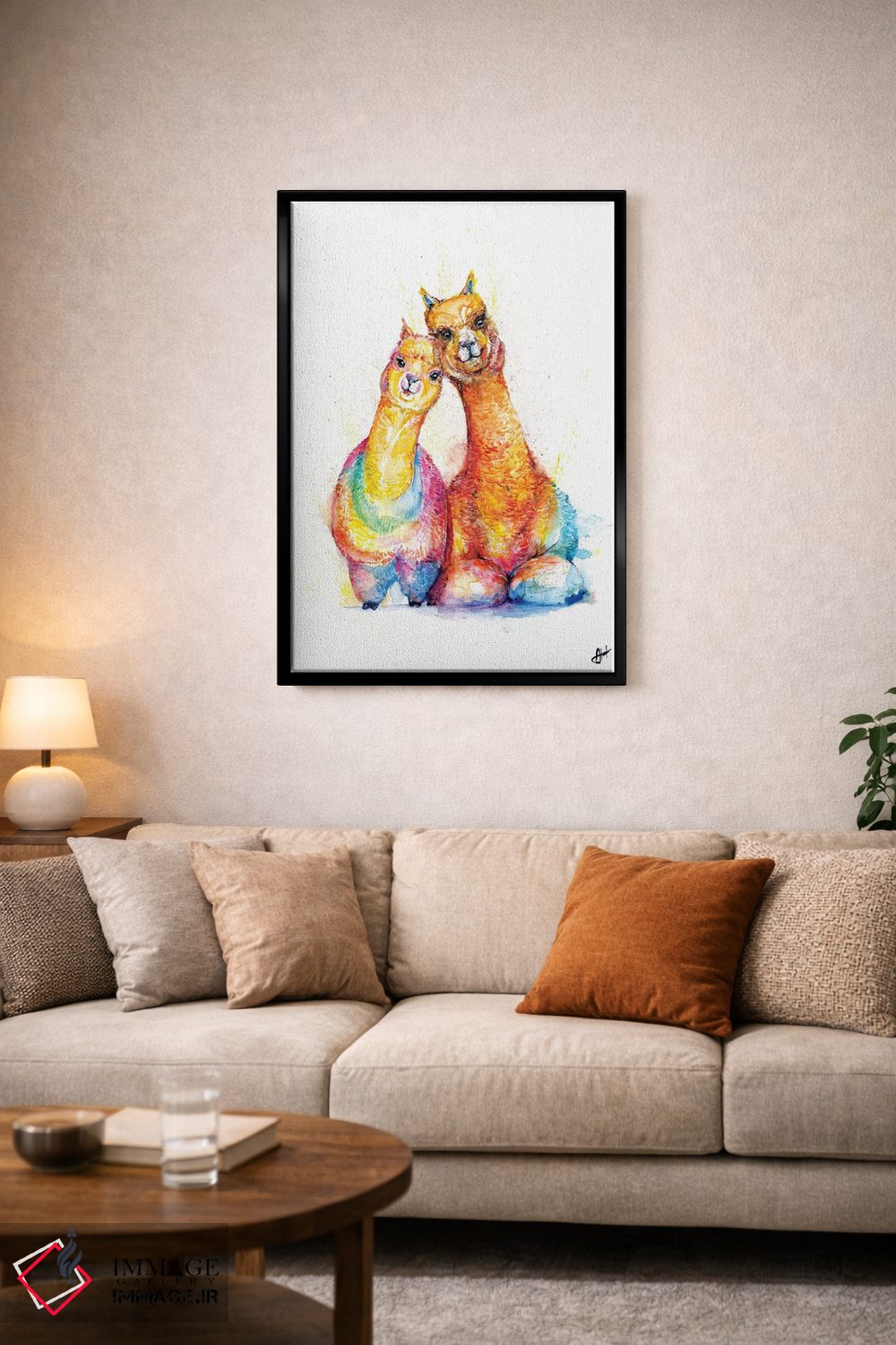 تابلو دکوراتیو دسته آلباکا اثر مارک آلانته - D4B