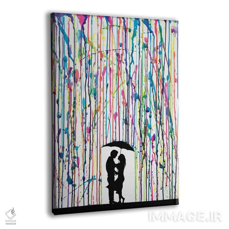 تابلو دکوراتیو لبه پرتگاه اثر مارک آلانته - نمای پرسپکتیو محصول