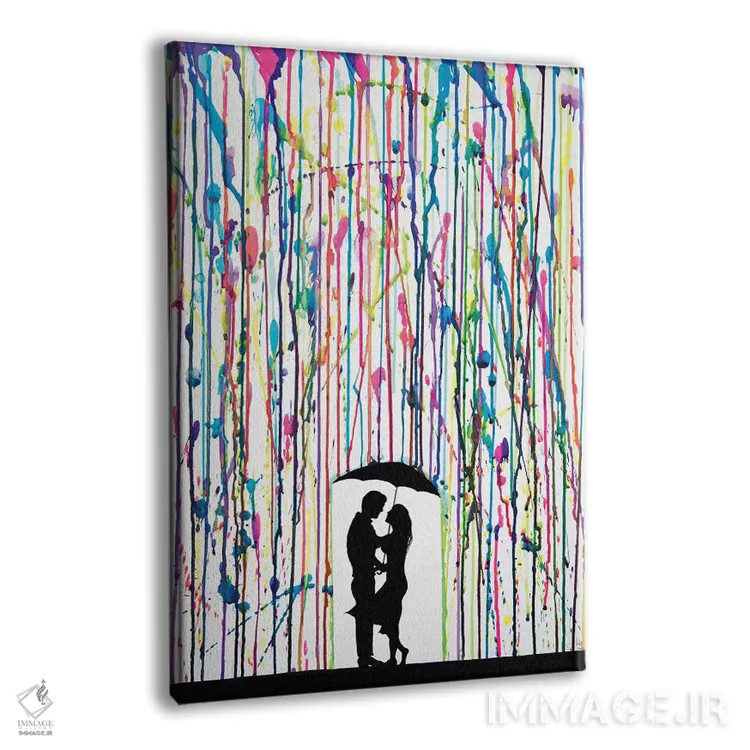 تابلو دکوراتیو لبه پرتگاه اثر مارک آلانته - نمای پرسپکتیو محصول