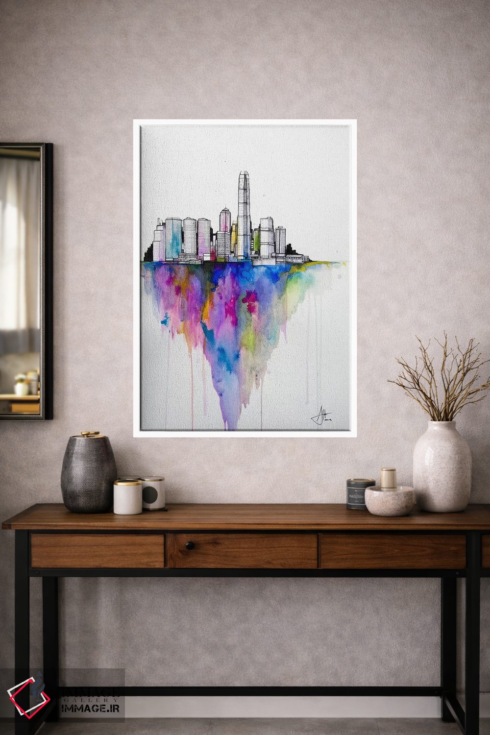 تابلو دکوراتیو تک سنگ ۲ اثر مارک آلانته - D1W