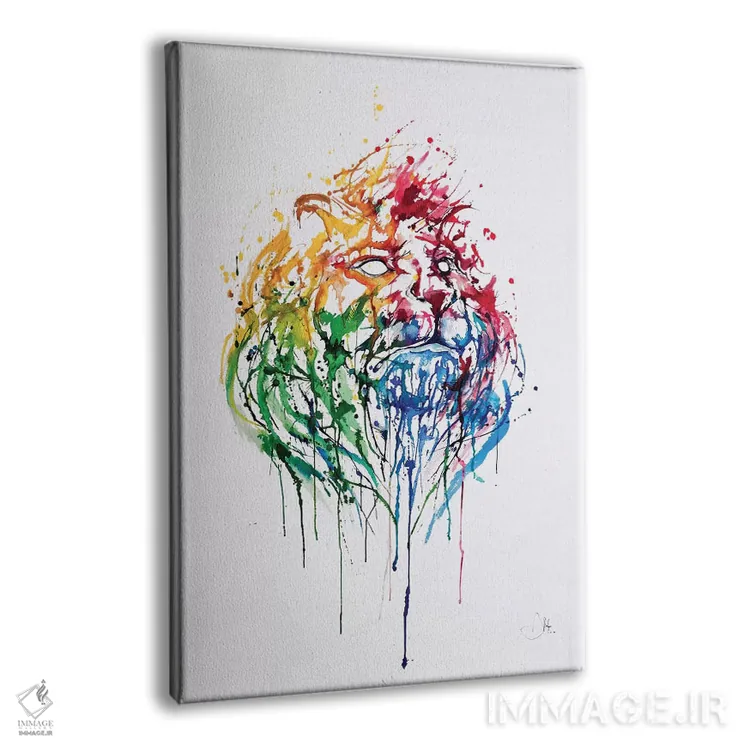 تابلو دکوراتیو پرتره ای از هنگ کنگ اثر مارک آلانته - نمای پرسپکتیو محصول