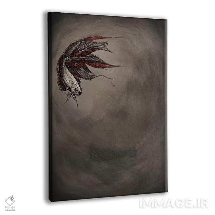 تابلو دکوراتیو سامسارا اثر مارک آلانته - نمای پرسپکتیو محصول