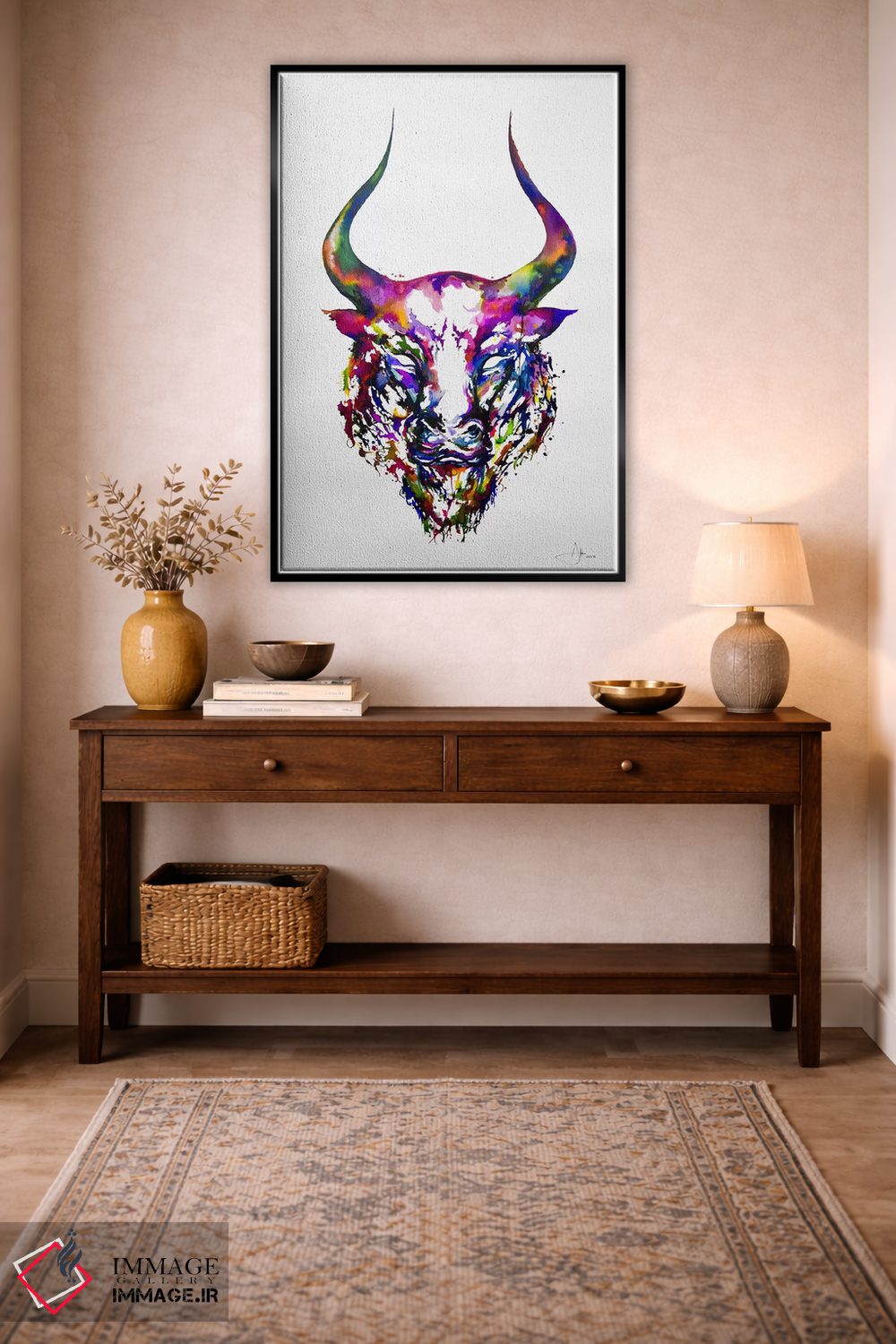 تابلو دکوراتیو فیلسوف اثر مارک آلانته - D3B