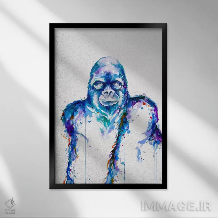 تابلو دکوراتیو روح کهنه اثر مارک آلانته - نمای قابدار مشکی