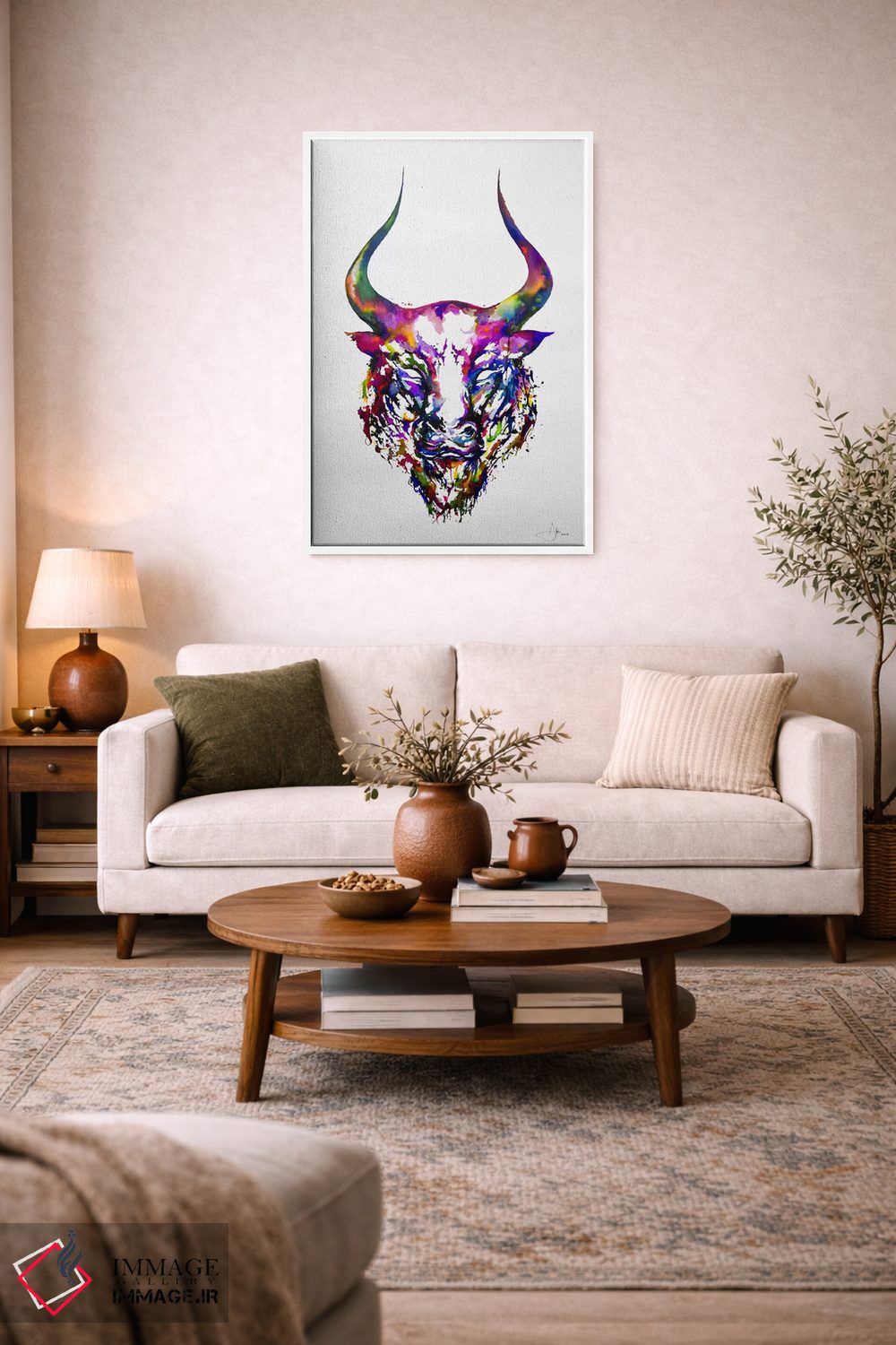 تابلو دکوراتیو فیلسوف اثر مارک آلانته - D2W