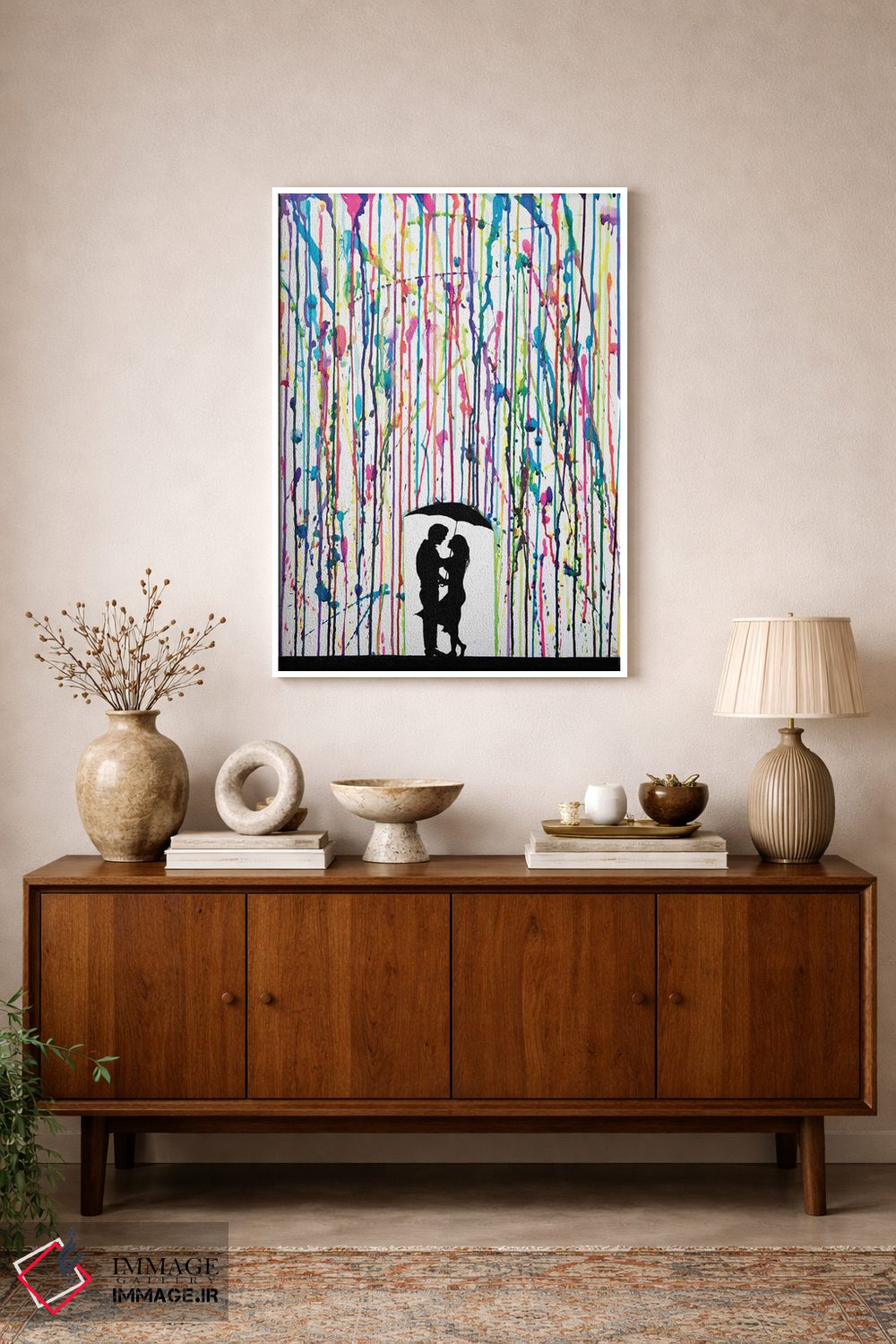 تابلو دکوراتیو لبه پرتگاه اثر مارک آلانته - D1W