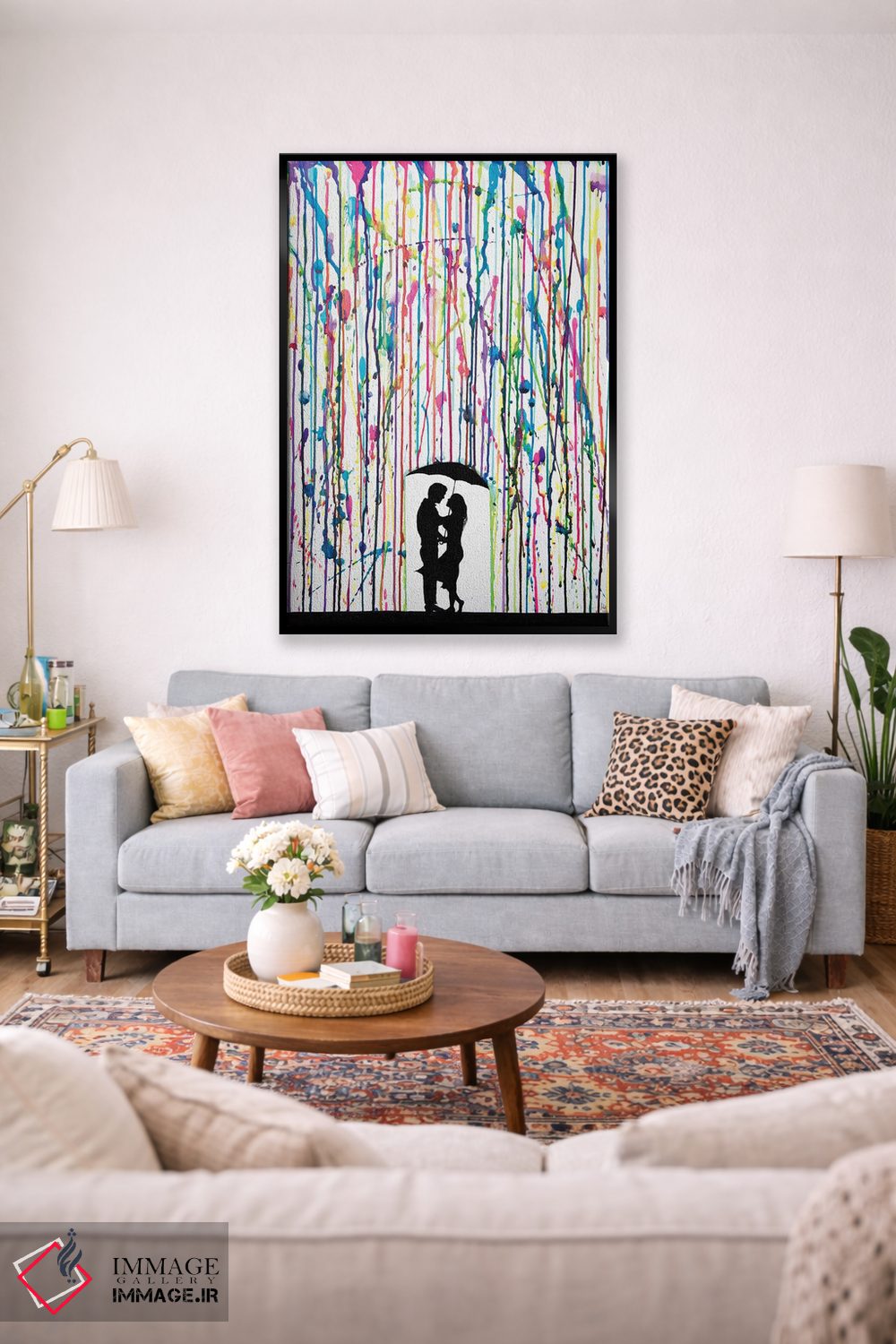 تابلو دکوراتیو لبه پرتگاه اثر مارک آلانته - D2B