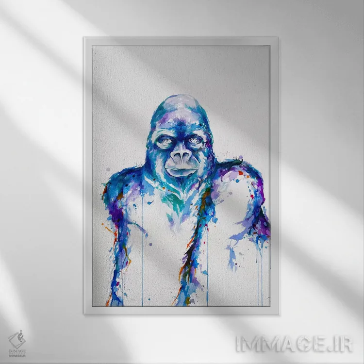 تابلو دکوراتیو روح کهنه اثر مارک آلانته - نمای قابدار سفید