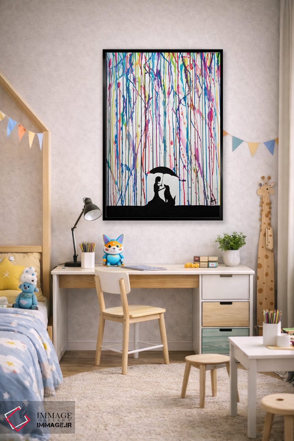 تابلو دکوراتیو سمپره اثر مارک آلانته - D2B