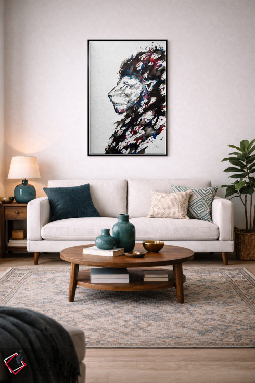 تابلو دکوراتیو آرامش اثر مارک آلانته - D5B