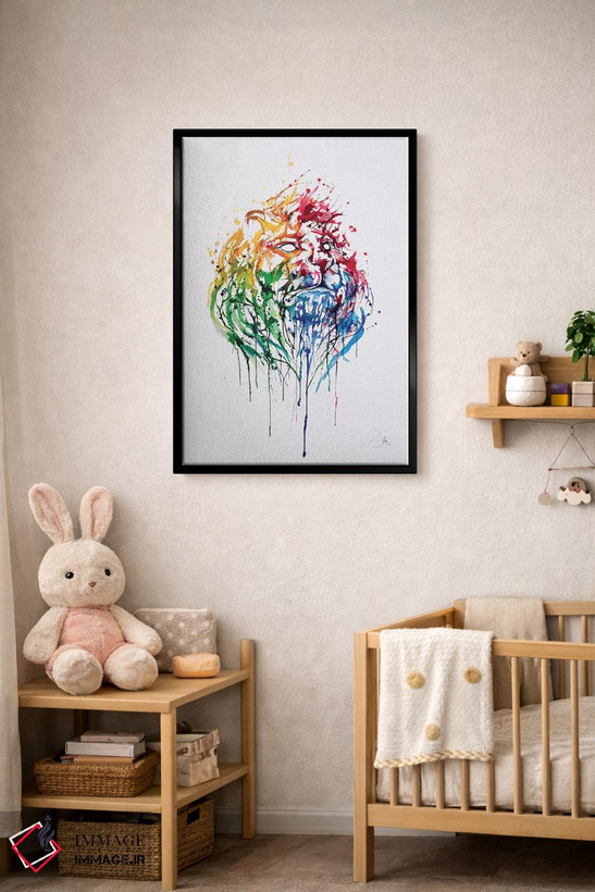 تابلو دکوراتیو پرتره ای از هنگ کنگ اثر مارک آلانته - D5B
