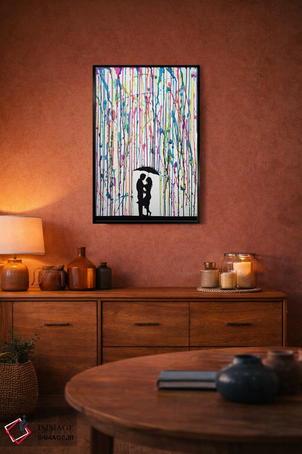 تابلو دکوراتیو لبه پرتگاه اثر مارک آلانته - D5B