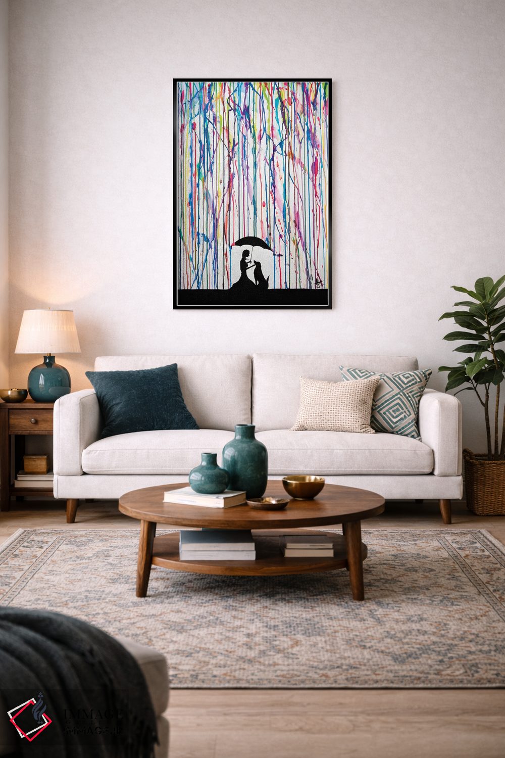 تابلو دکوراتیو سمپره اثر مارک آلانته - D6B