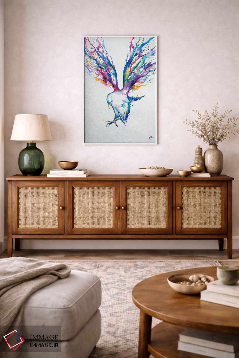 تابلو دکوراتیو آشیل اثر مارک آلانته - D2W