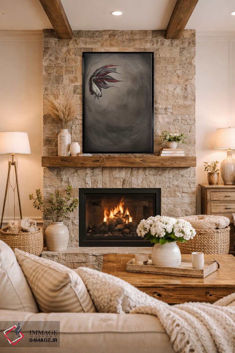 تابلو دکوراتیو سامسارا اثر مارک آلانته - D1B