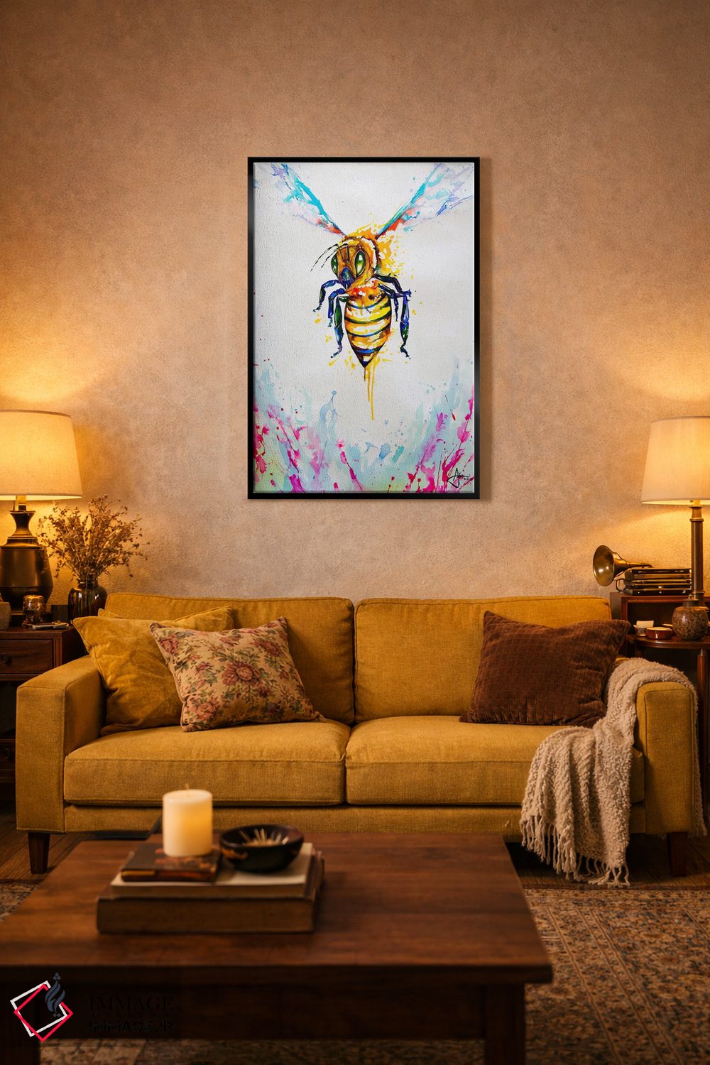 تابلو دکوراتیو کلمنه اثر مارک آلانته - D4B