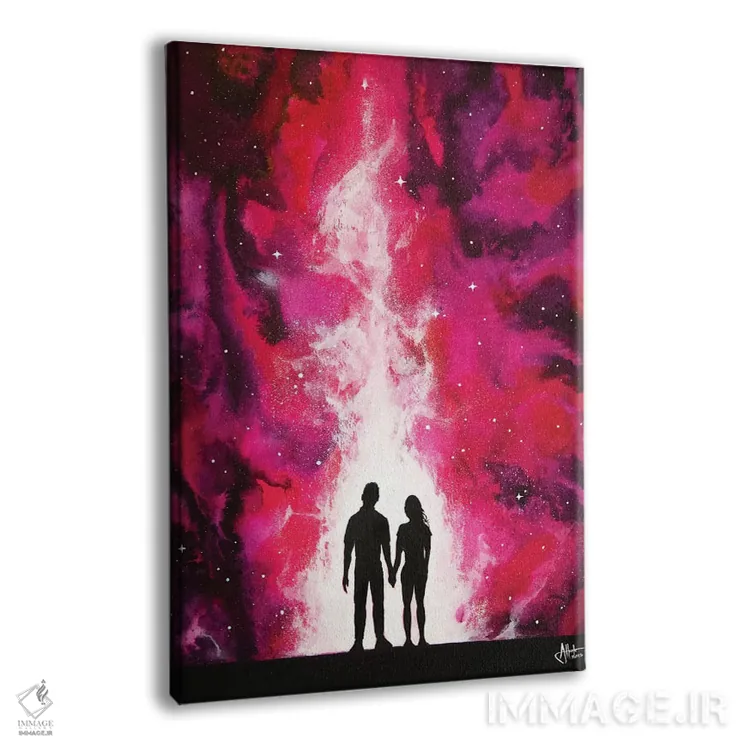 تابلو دکوراتیو رویاپردازان اثر مارک آلانته - نمای پرسپکتیو محصول