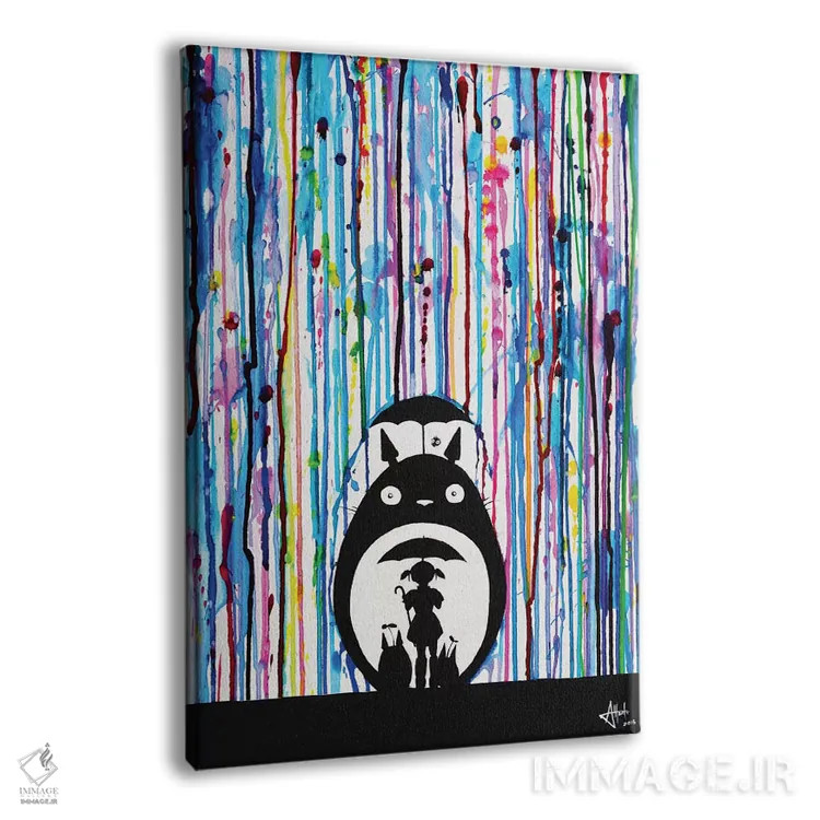 تابلو دکوراتیو همسایه ها اثر مارک آلانته - نمای پرسپکتیو محصول