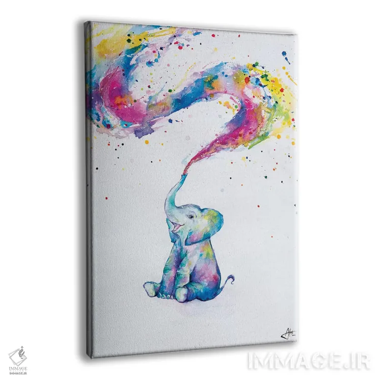 تابلو دکوراتیو بهار اثر مارک آلانته - نمای پرسپکتیو محصول