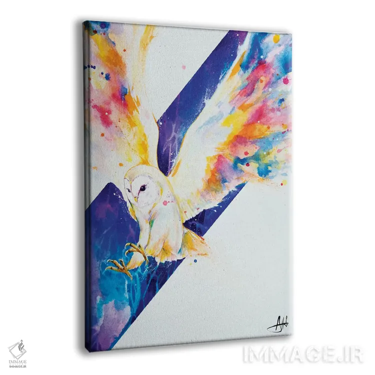 تابلو دکوراتیو هکتور اثر مارک آلانته - نمای پرسپکتیو محصول