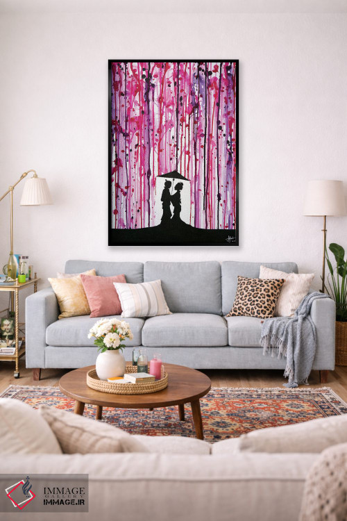 تابلو دکوراتیو شکوفه های وحشی اثر مارک آلانته - D1B