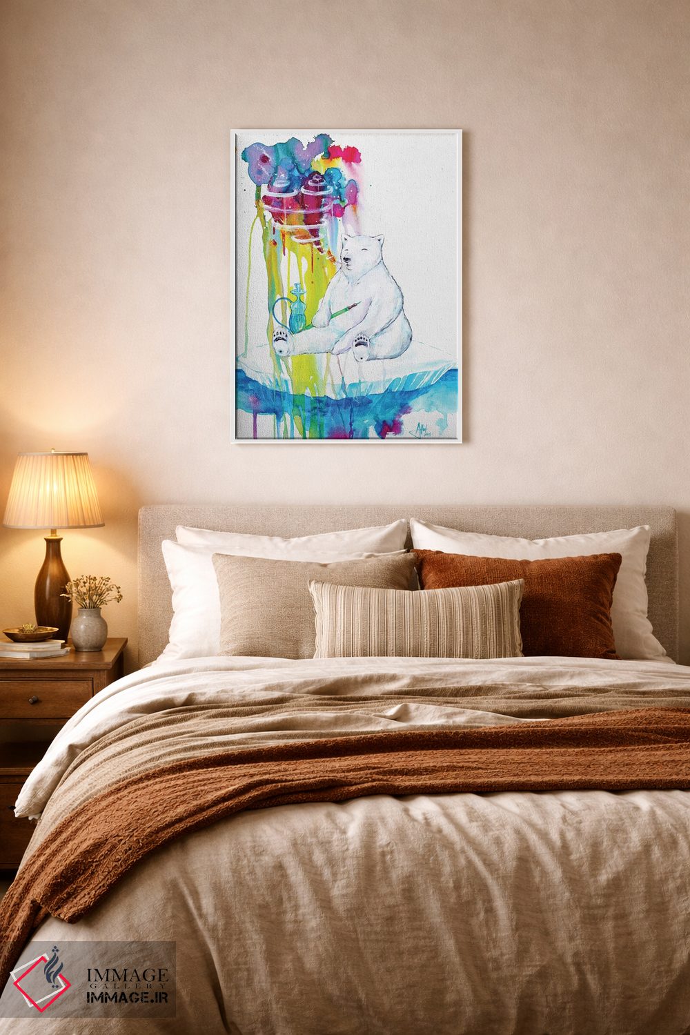 تابلو دکوراتیو نعنا اثر مارک آلانته - D5W