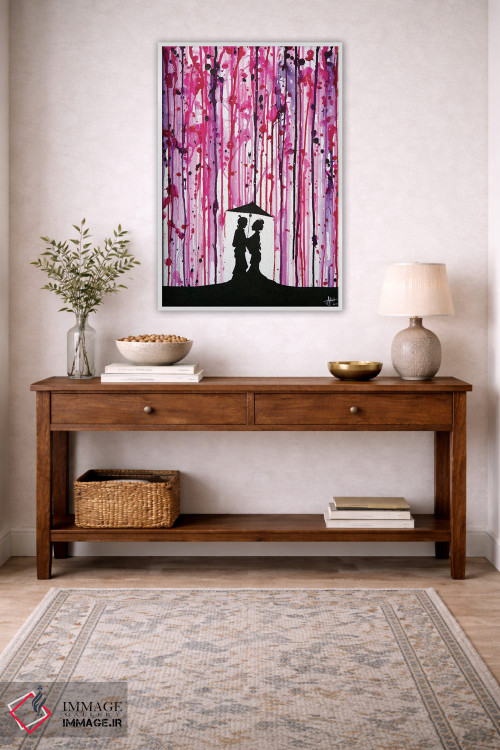 تابلو دکوراتیو شکوفه های وحشی اثر مارک آلانته - D2W