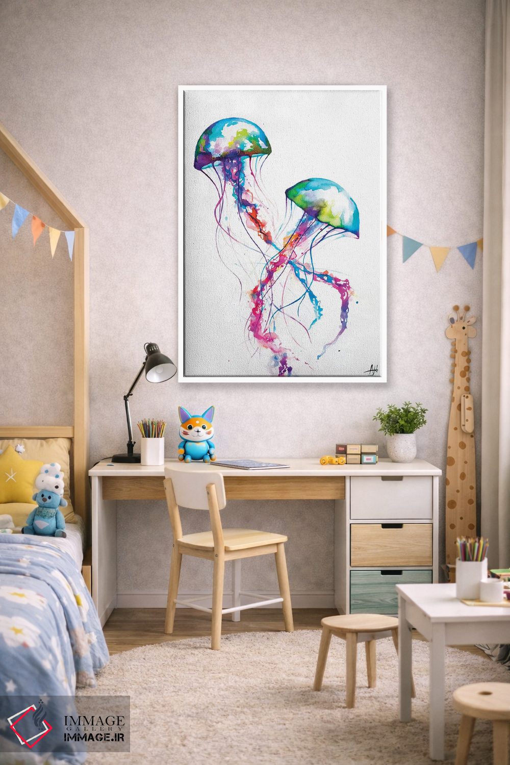 تابلو دکوراتیو ناراسومس اثر مارک آلانته - D1W