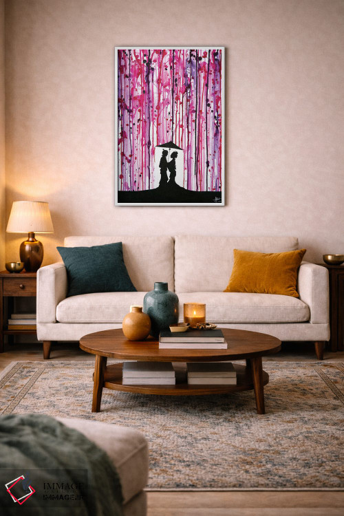 تابلو دکوراتیو شکوفه های وحشی اثر مارک آلانته - D4W