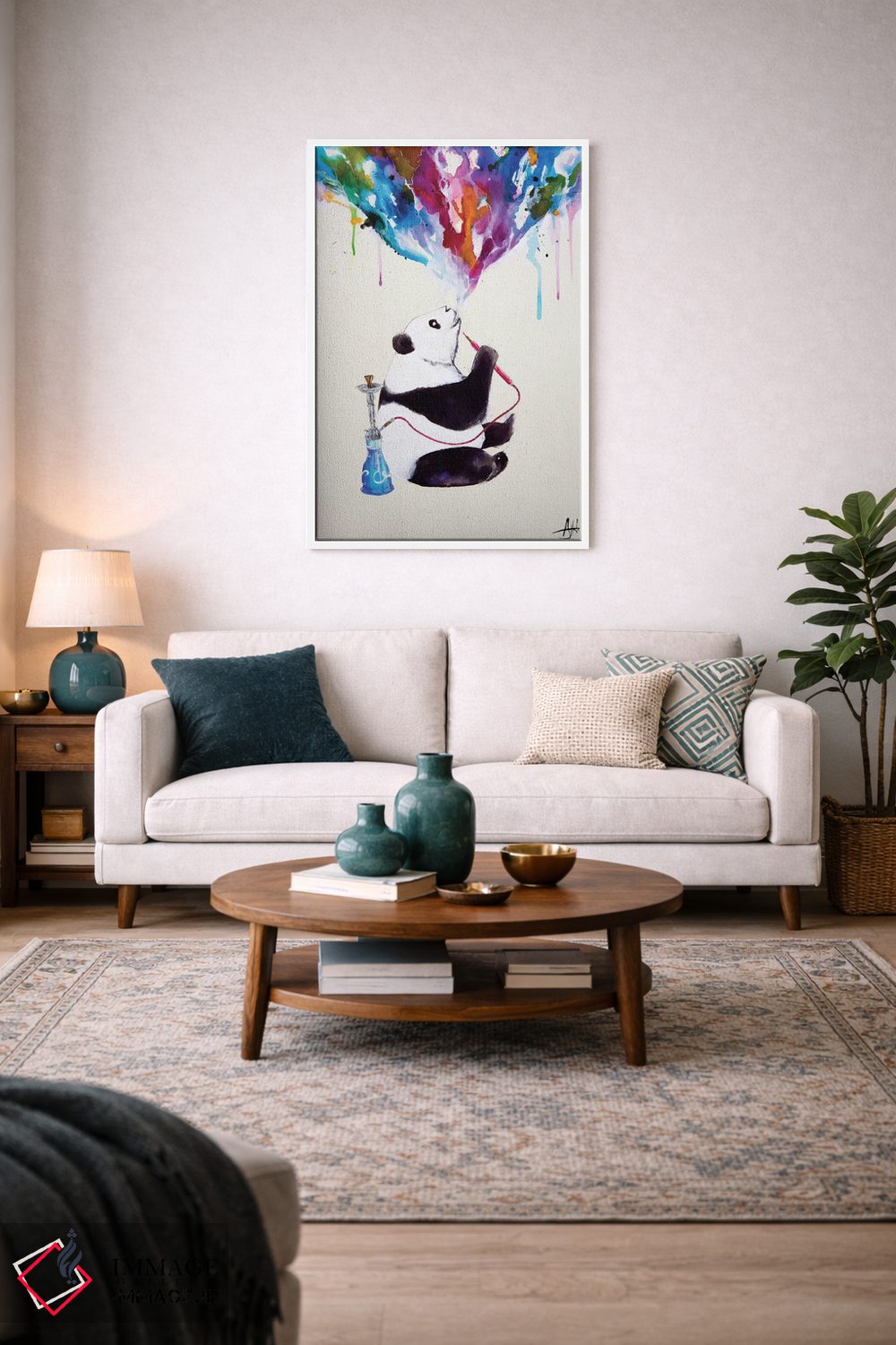 تابلو دکوراتیو چای اثر مارک آلانته - D4W