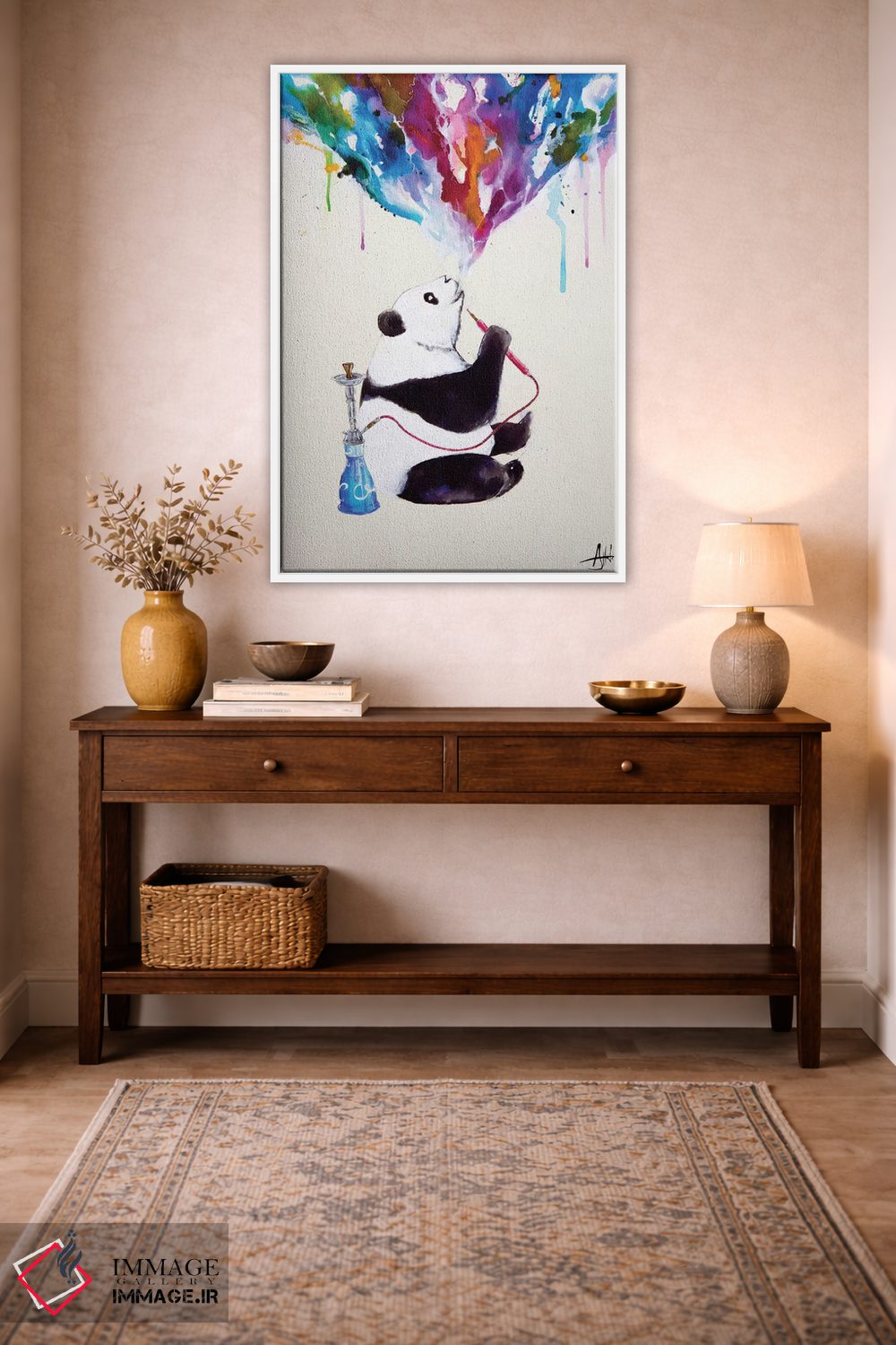 تابلو دکوراتیو چای اثر مارک آلانته - D3W