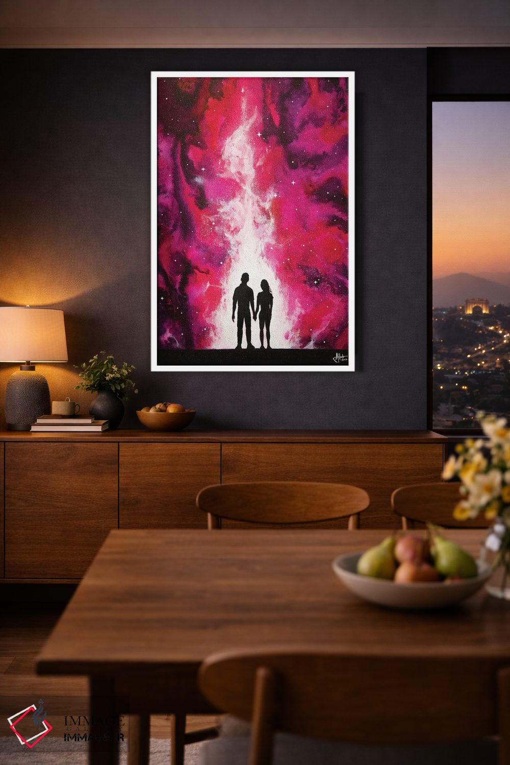 تابلو دکوراتیو رویاپردازان اثر مارک آلانته - D3W