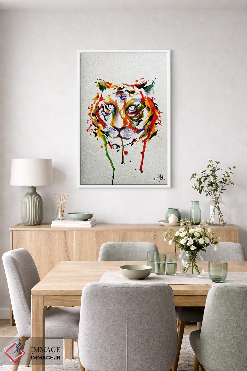 تابلو دکوراتیو دمتر اثر مارک آلانته - D5W