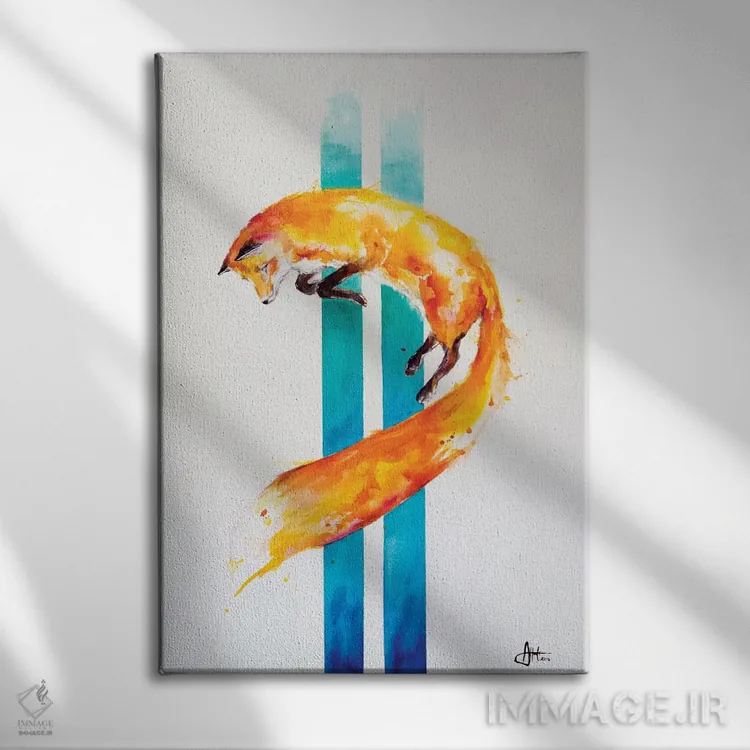 تابلو دکوراتیو همان گونه که در بالا، در پایین اثر مارک آلانته - نمای روبهرو روی دیوار