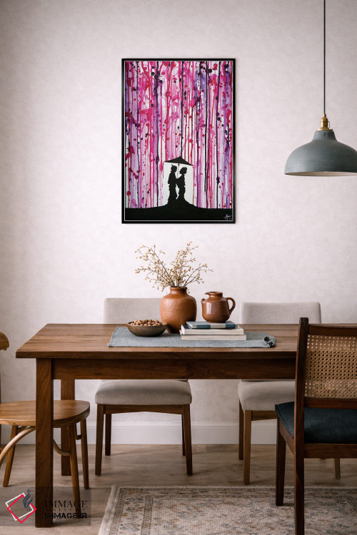 تابلو دکوراتیو شکوفه های وحشی اثر مارک آلانته - D6B