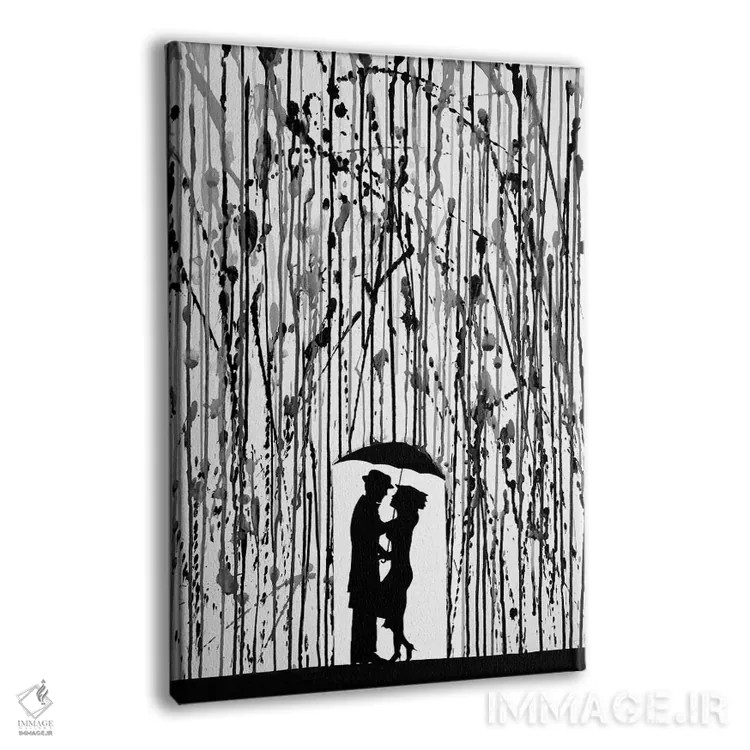 تابلو دکوراتیو فیلم نوآر اثر مارک آلانته - نمای پرسپکتیو محصول