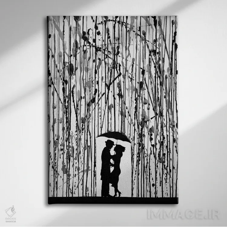 تابلو دکوراتیو فیلم نوآر اثر مارک آلانته - نمای روبهرو روی دیوار